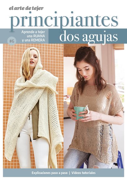 Curso principiantes: Ruana capucha y top